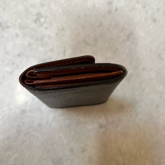 Authentic Louis Vuitton Monogram Porte-Monnaie Plat Coin Card wallet - Picture 6 of 14